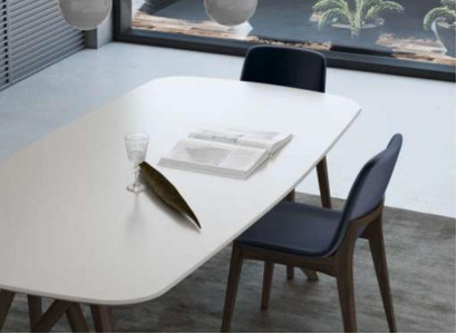 Walnut Natural Kitchen Table Dining room furniture Modern Style Luxury Furniture Table